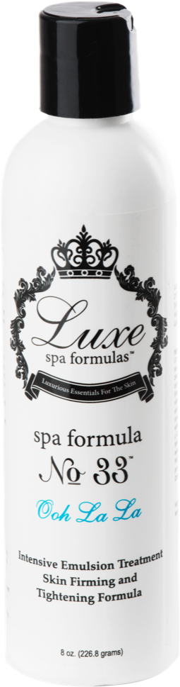 Luxe Spa Formula № 33 Cellulite Cream (8oz. bottle)
